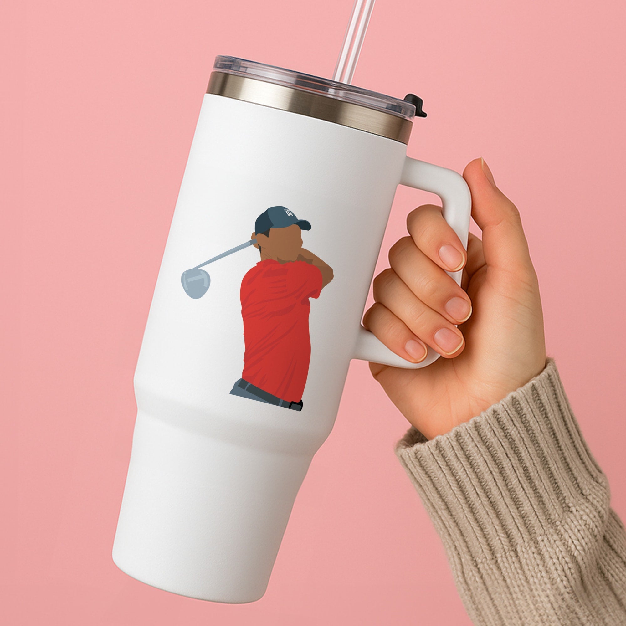 Tiger - Golf Tumbler
