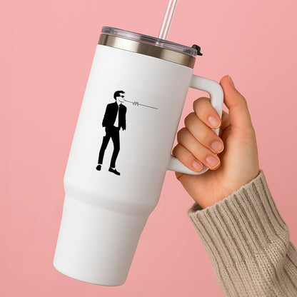 A Monkeys Silhouette Tumbler