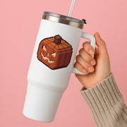Mining Pumpkin Tumbler 2