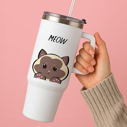 Meow Green - Cats Tumbler