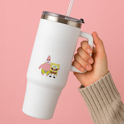 Patrick And Sponge Tumbler