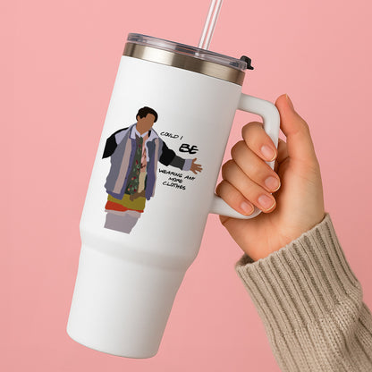 Could I Be Wearing Any More Clothes Tumbler