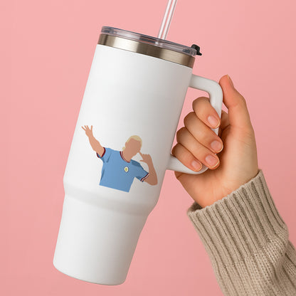 Haaland - Football Tumbler
