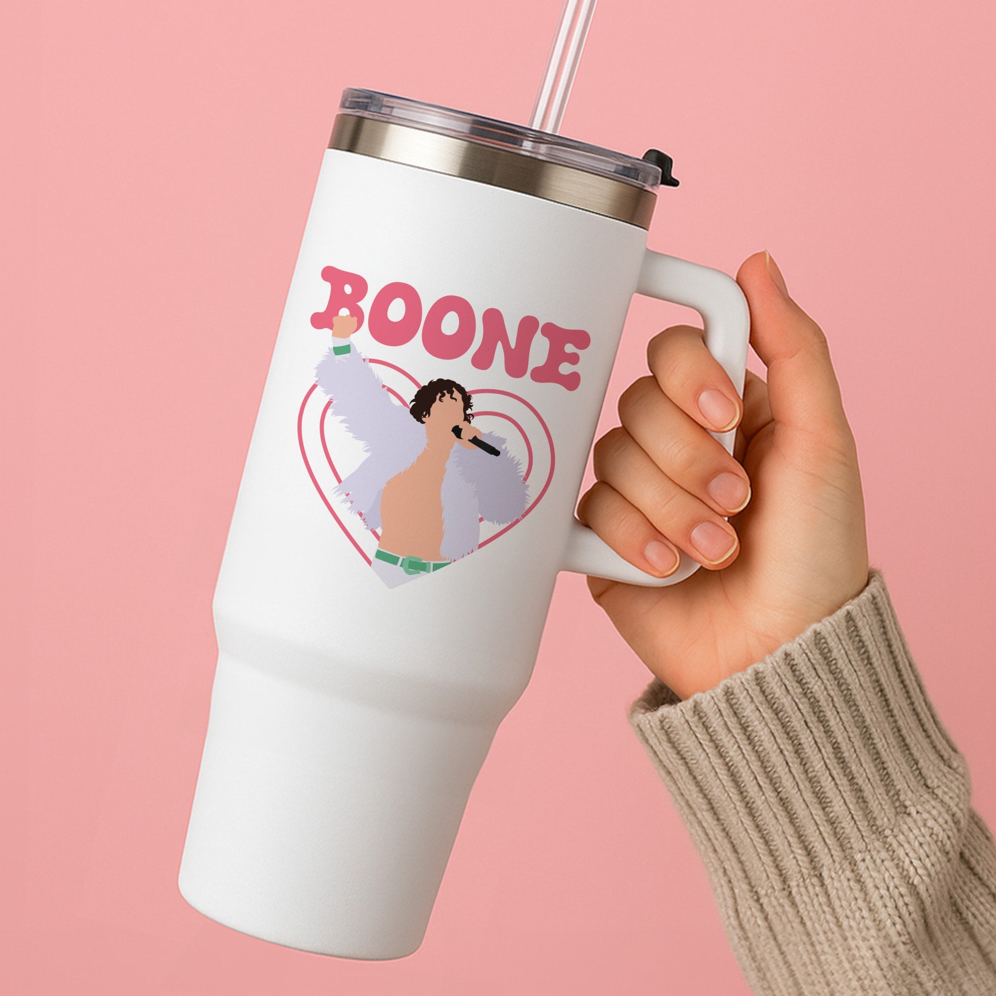 Boone Heart Tumbler