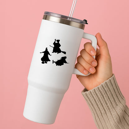 Witches Outline - Hocus Halloween Tumbler