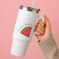 I've Been Drinkin Watermelon - Queen B Tumbler