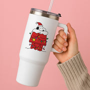 Christmas Cartoon Beagle Tumbler 2