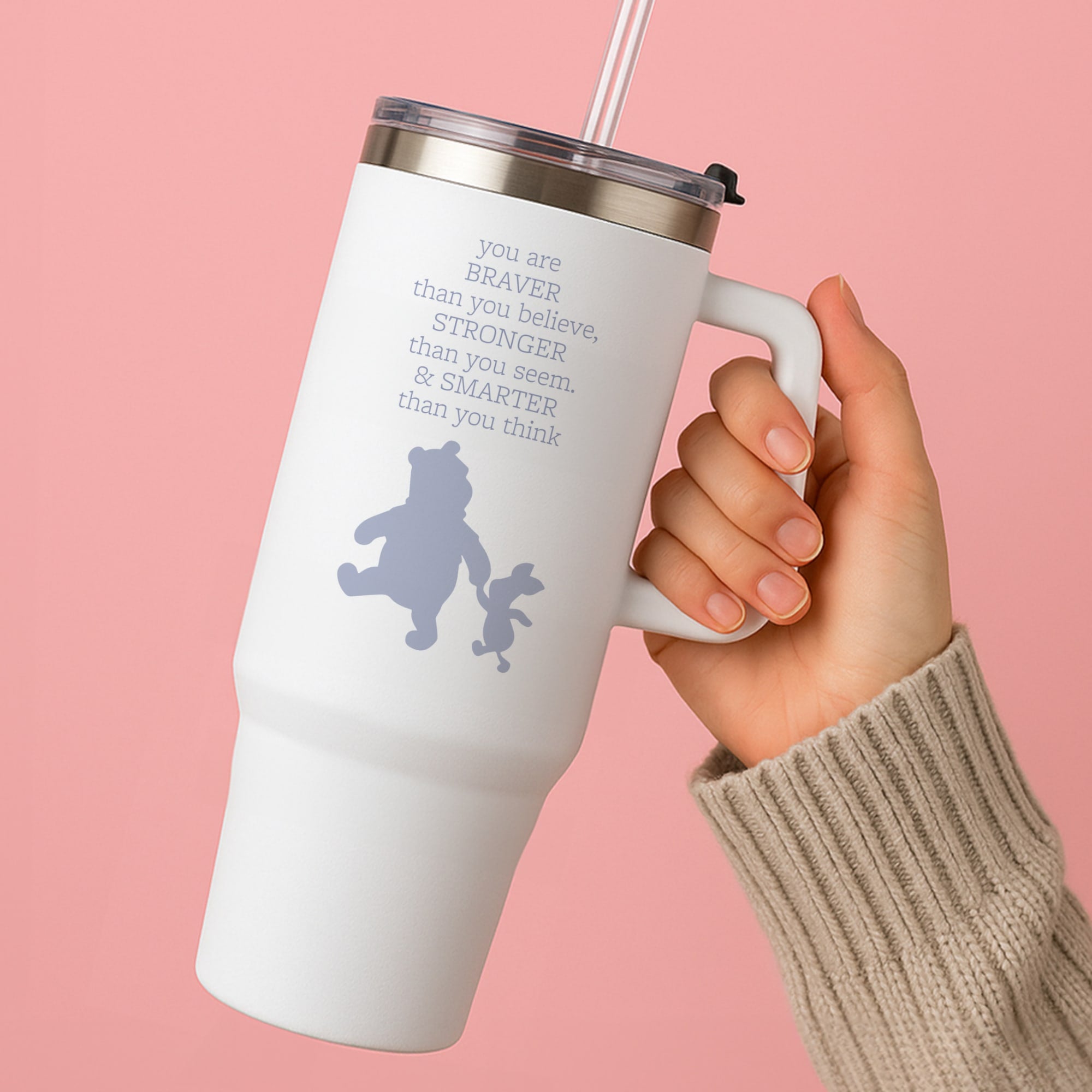 Braver, Stronger, Smarter Tumbler
