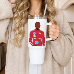 Hamilton In Red Tumbler