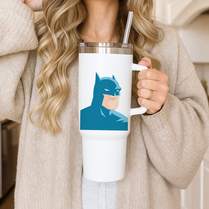 Blue Bat Superhero Tumbler