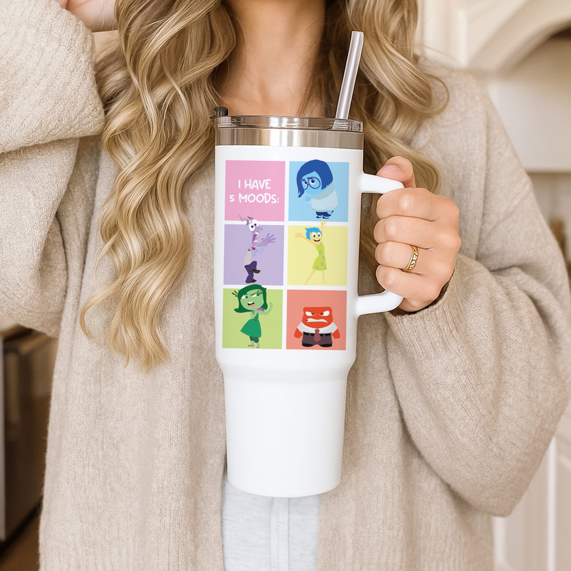 I Have Moods - Inside Out Tumbler