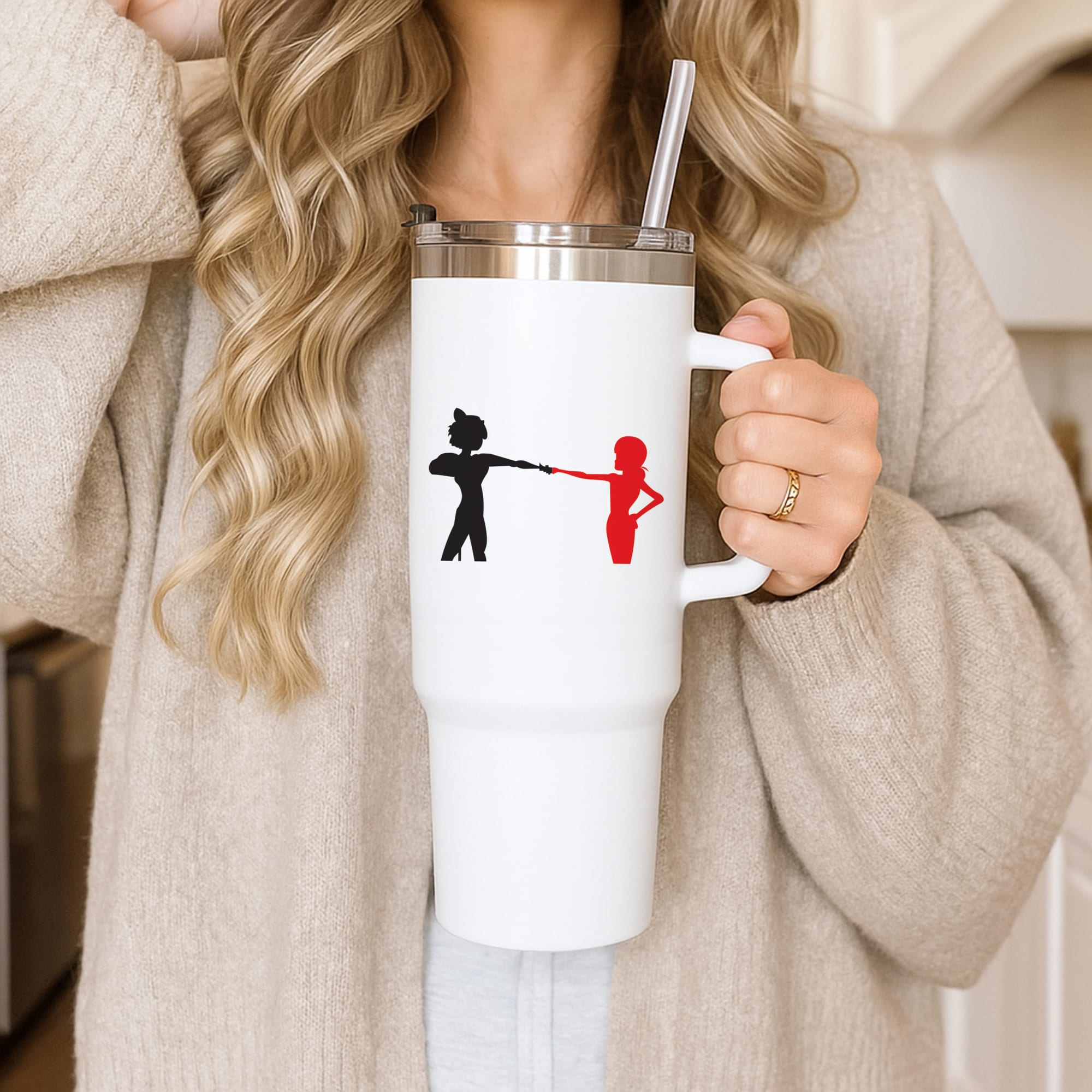 Red And Black Tumbler