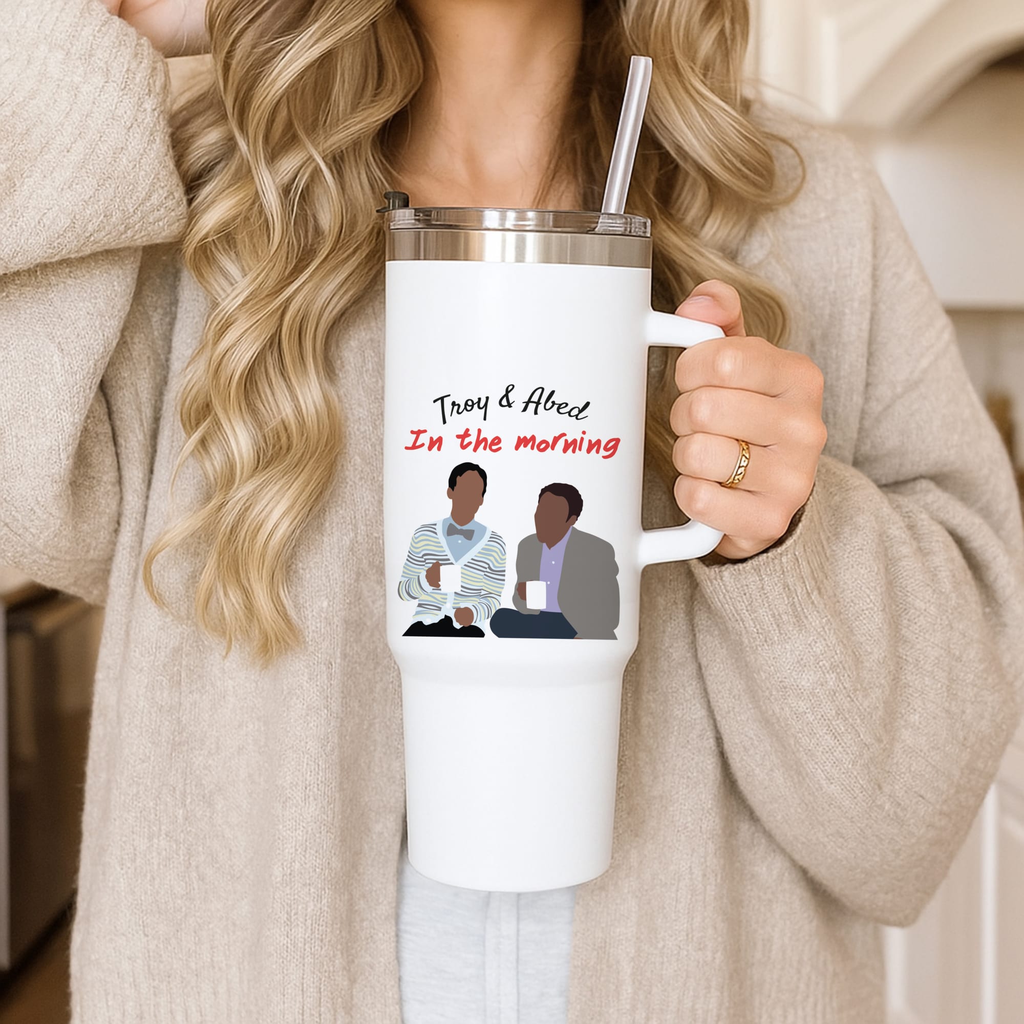Troy And Abed In The Morning - Community Tumbler