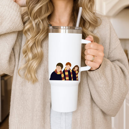 Wizard Cartoons Tumbler