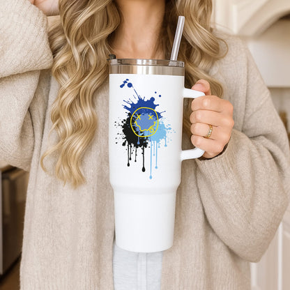 Blue Graffiti - Skate Aesthetic  Tumbler