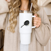 All A Girl Needs Is A Frying Pan Tumbler 3