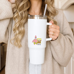 Patrick And Sponge Tumbler