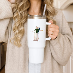 Two Men And A Dog Tumbler