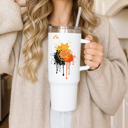 Orange Graffiti - Skate Aesthetic  Tumbler