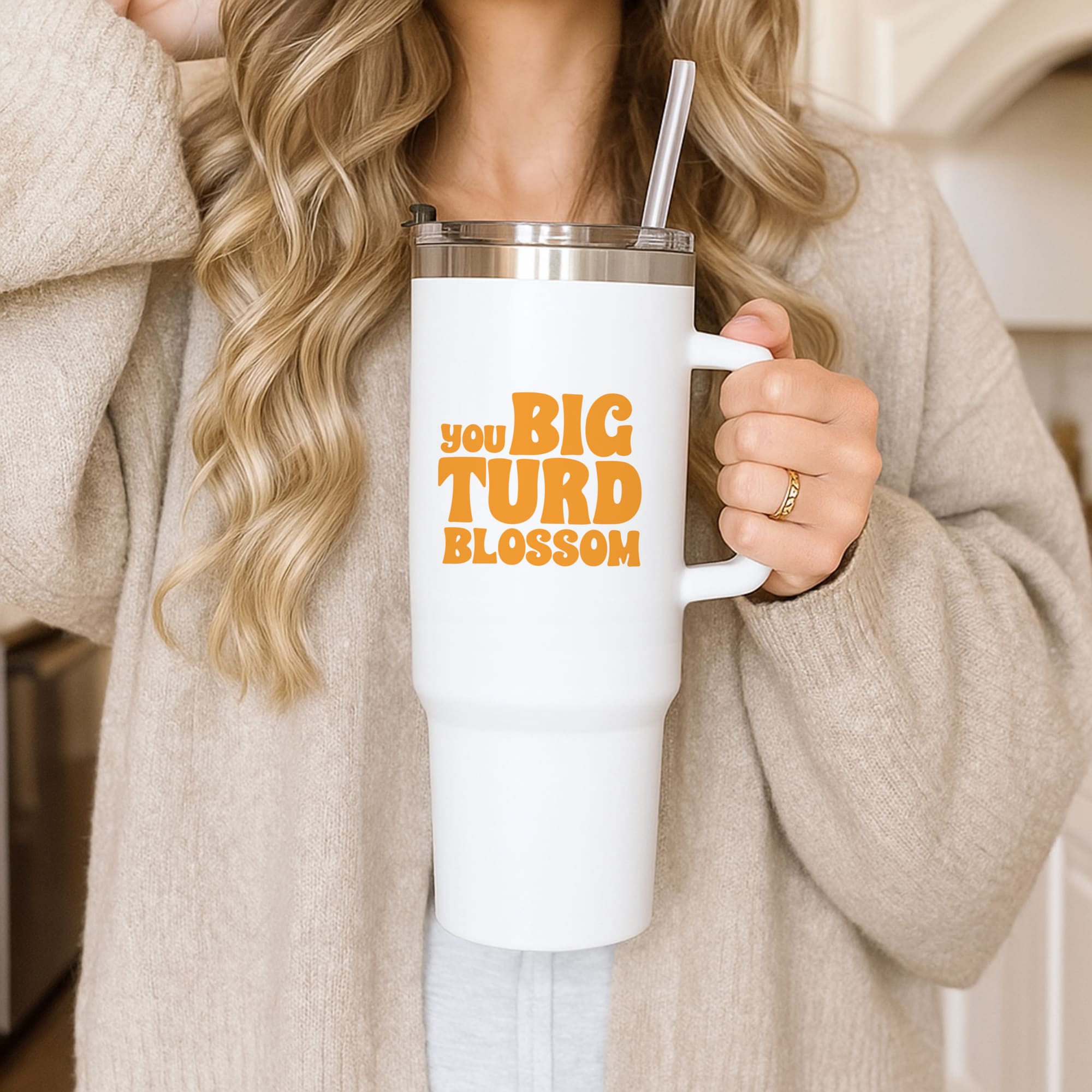 You Big Turd Blossom - GOTG Tumbler