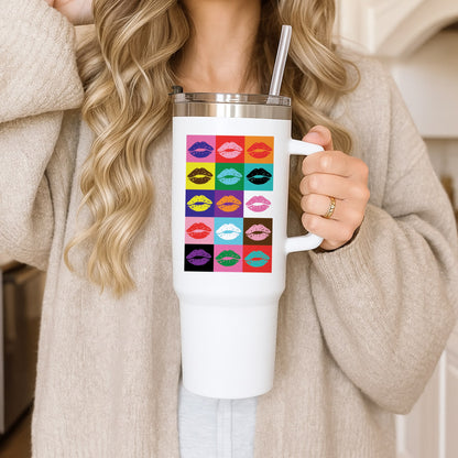 Lips Collage - Pride Tumbler