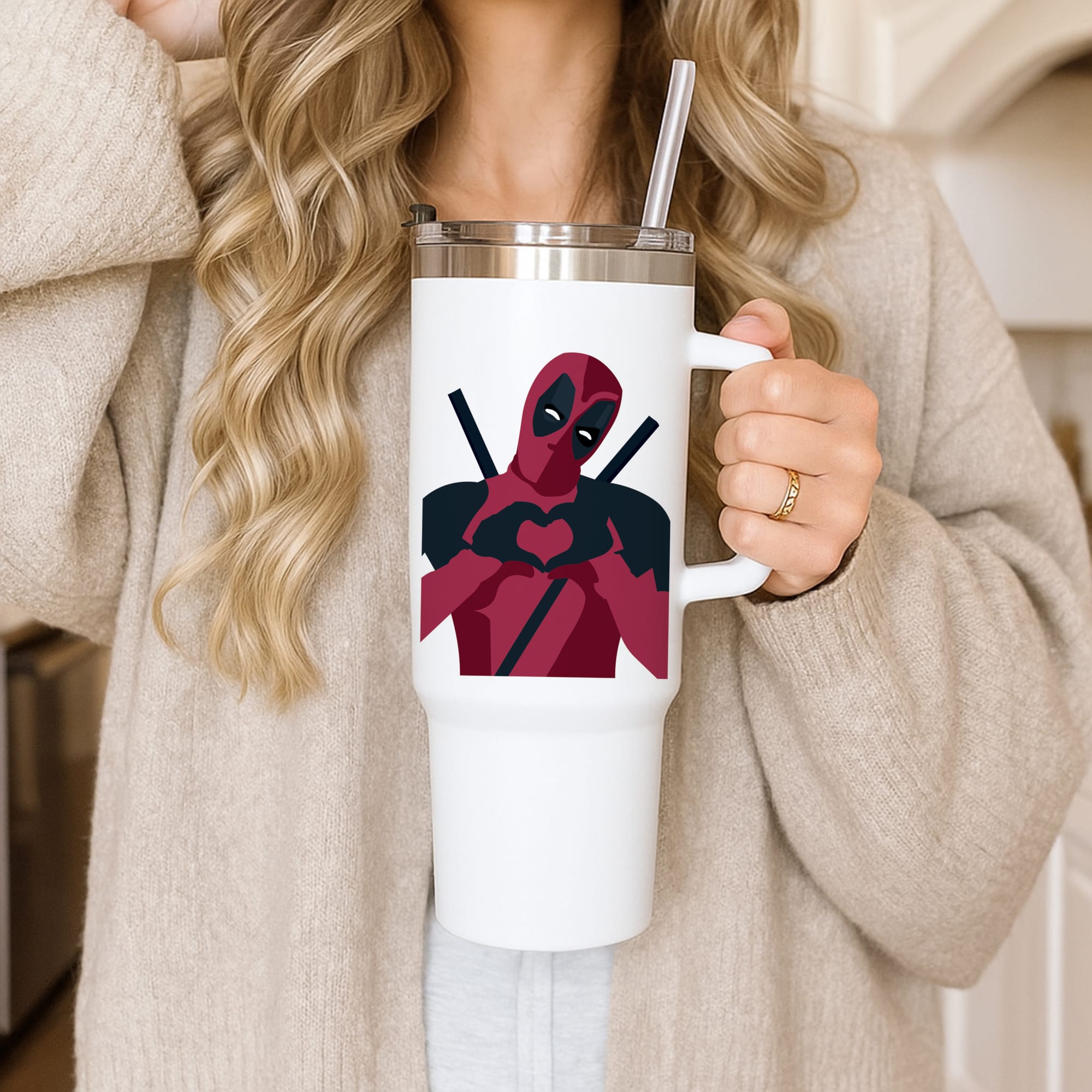 DP heart Tumbler