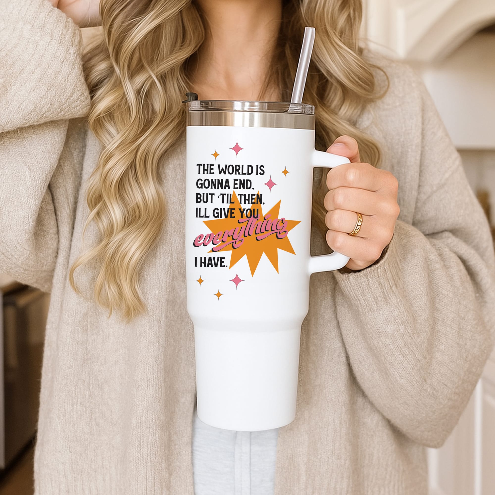 The World Is Gonna End - Fender Tumbler