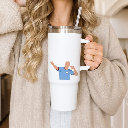 Haaland - Football Tumbler