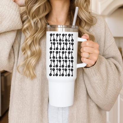 Key Pattern Tumbler