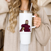 Iron man mask Tumbler 3