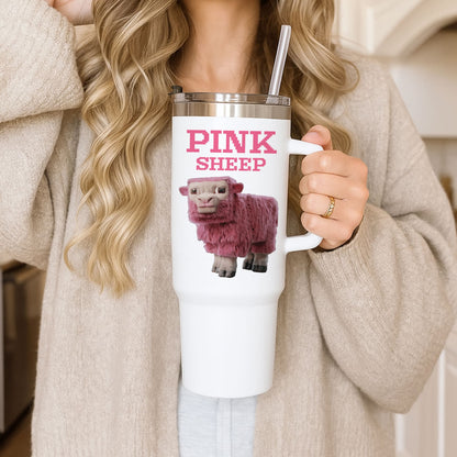 Pink Sheep Tumbler