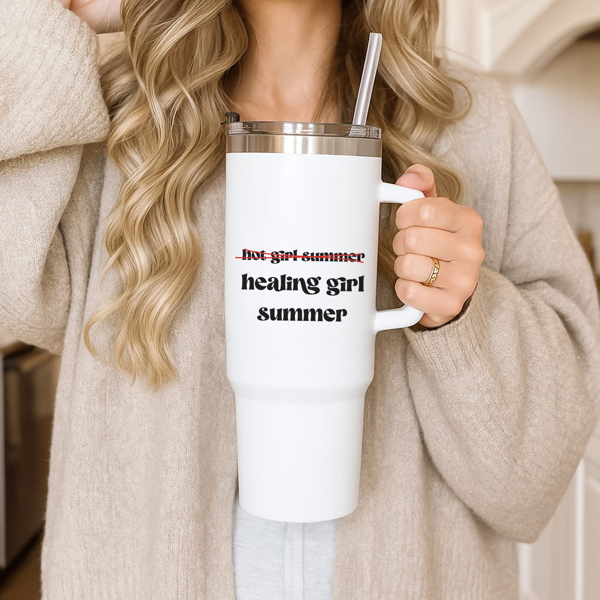 Healing Girl Summer - Summer Tumbler