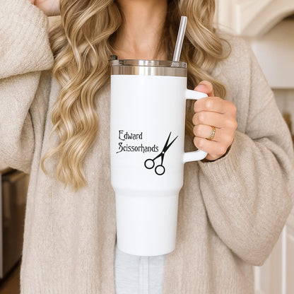 Name - Scissorhands Tumbler