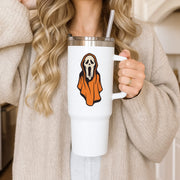 Orange Scream Tumbler 3