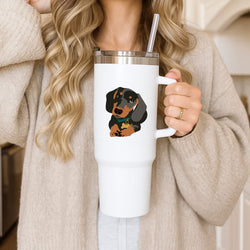 Black & brown - Dachshunds Tumbler