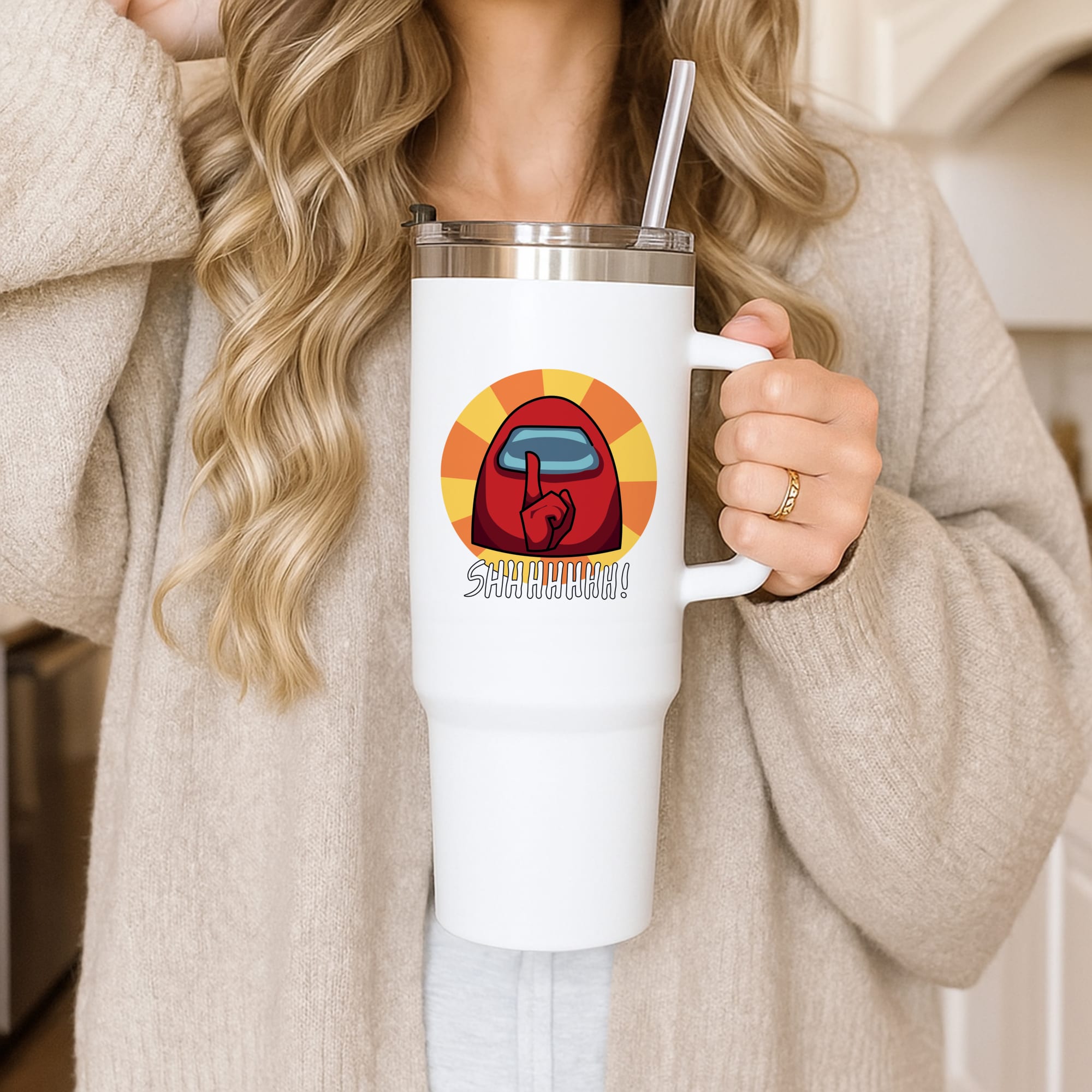 You're the imposter - Among Us Tumbler