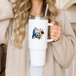 Casual K-Pop Band Band Tumbler