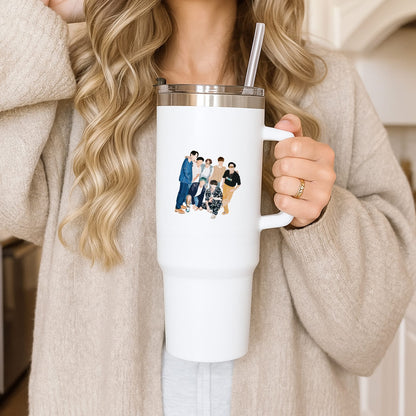 Casual K-Pop Band Band Tumbler
