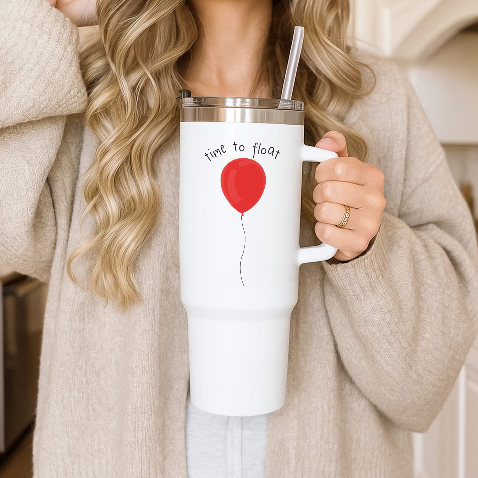 Time To Float - Clown Tumbler