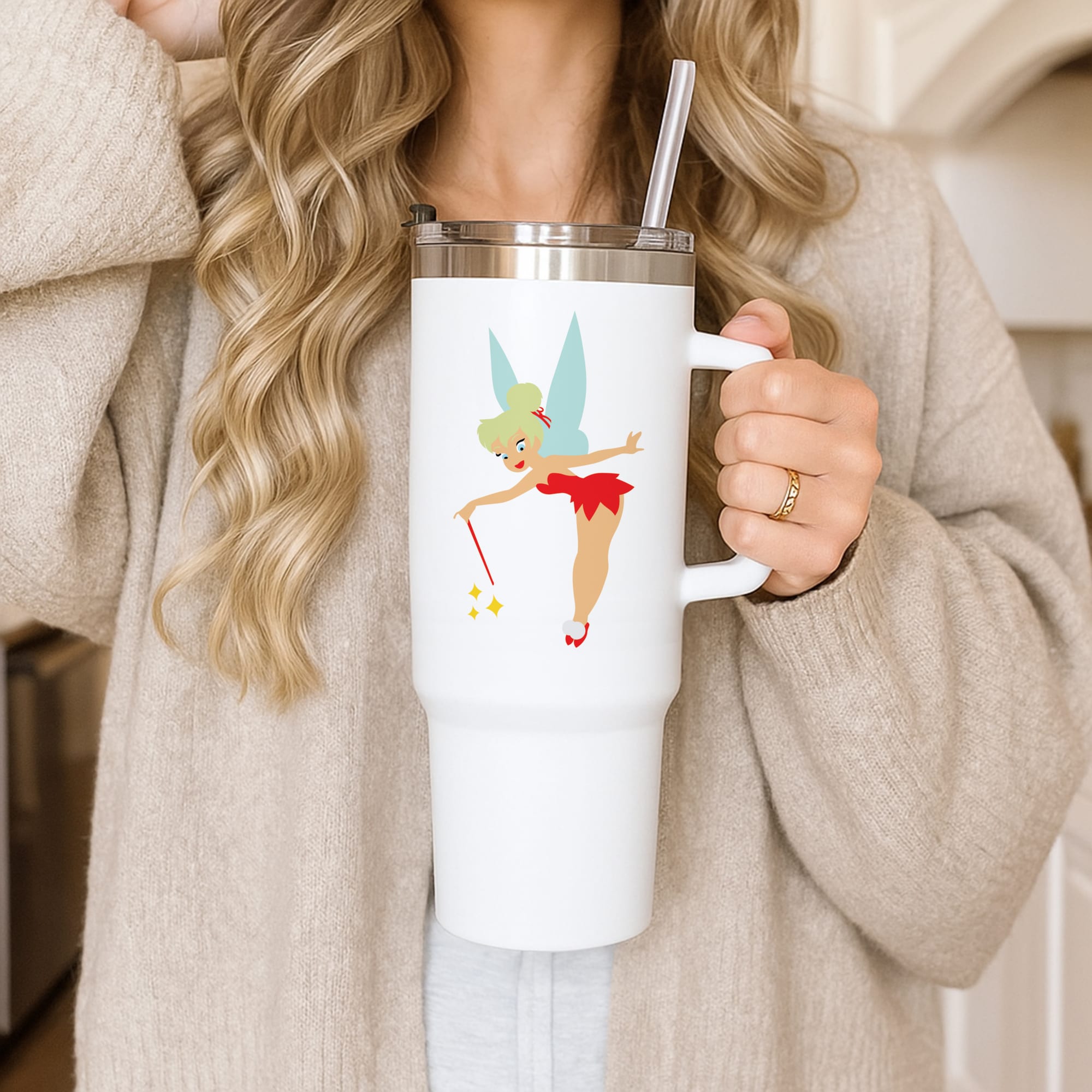 Christmas Tinkerbell Tumbler