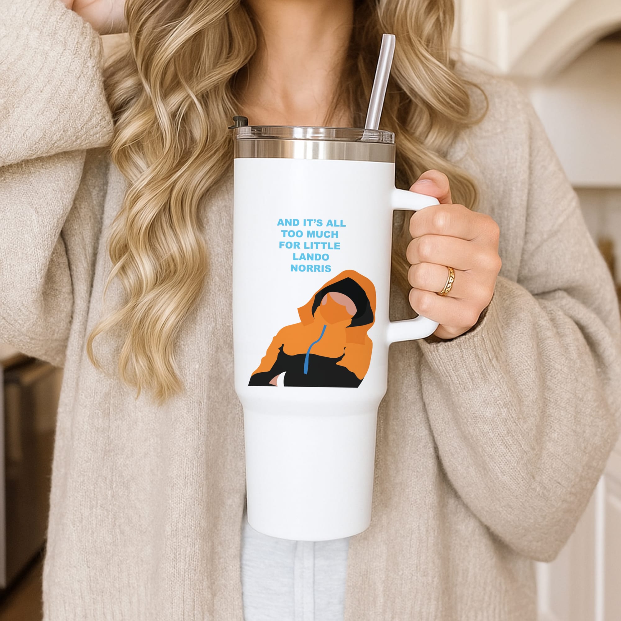 And It's All Too Much Tumbler