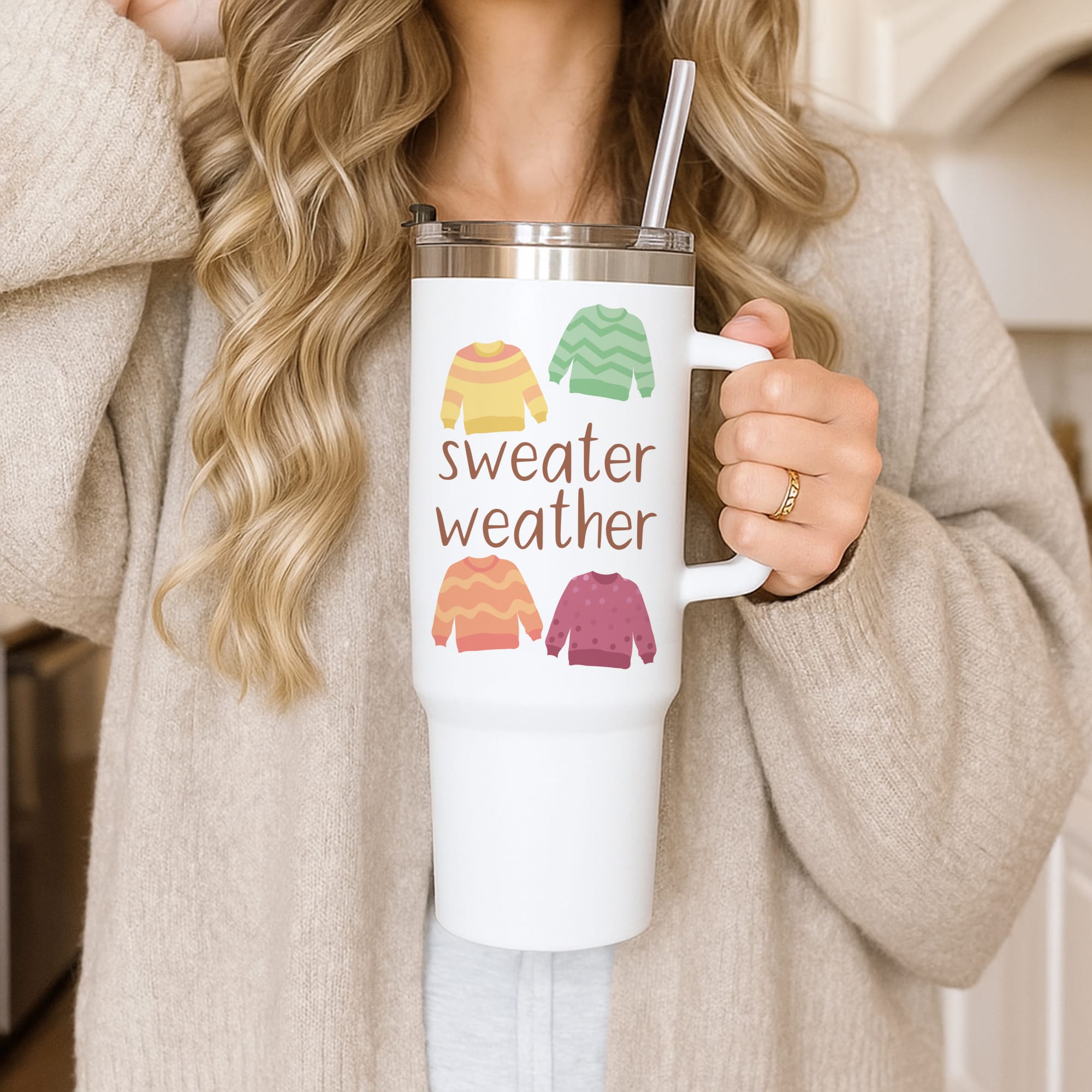 Sweater Weather - Autumn Tumbler