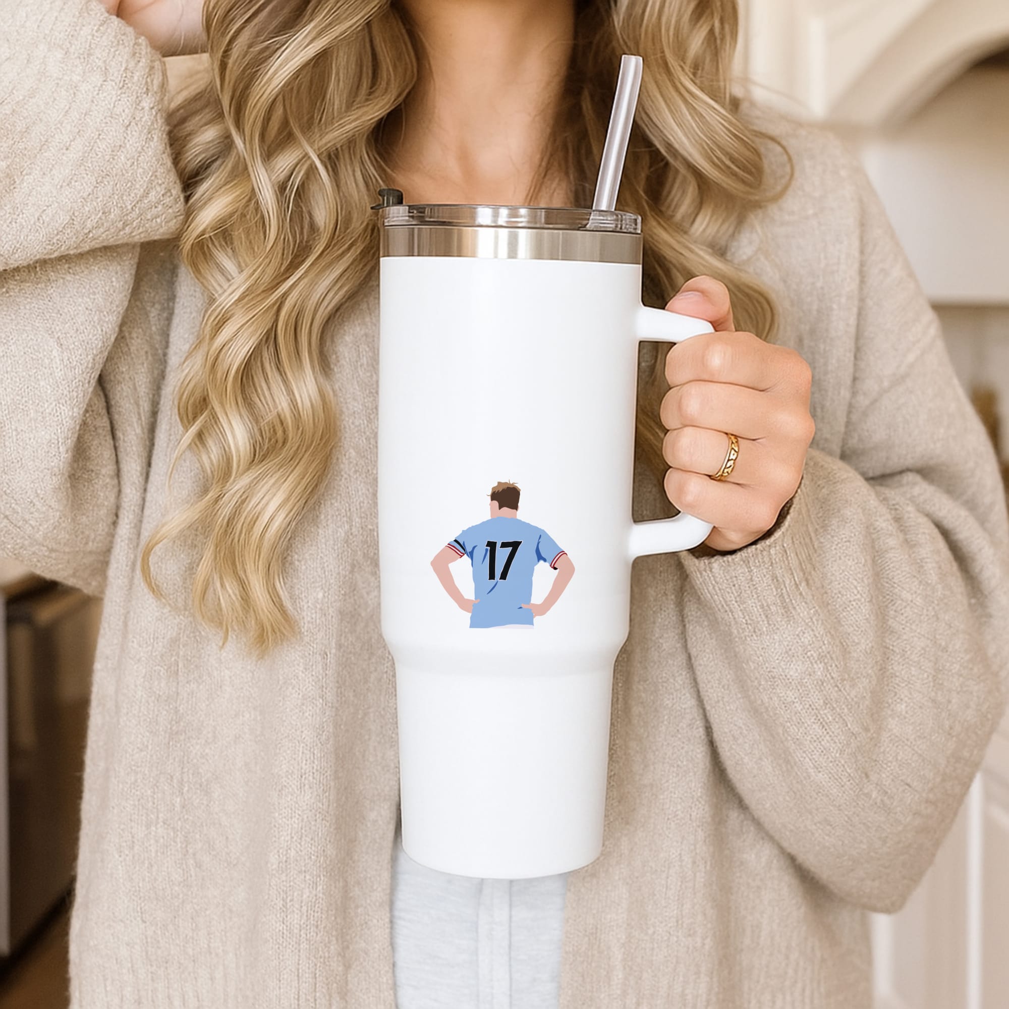 De Bruyne - Football Tumbler
