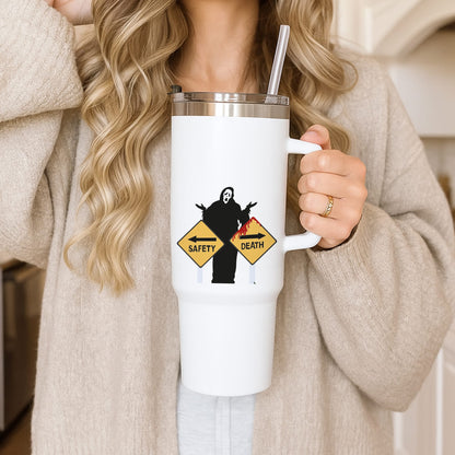 Safety Or Death - Scream Tumbler
