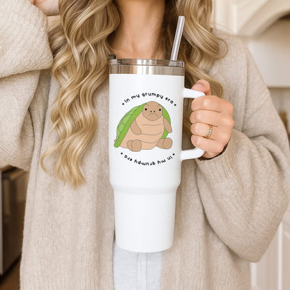 Grumpy Era Turtle Tumbler