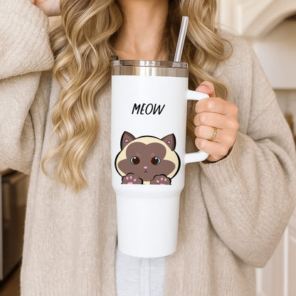 Meow Green - Cats Tumbler
