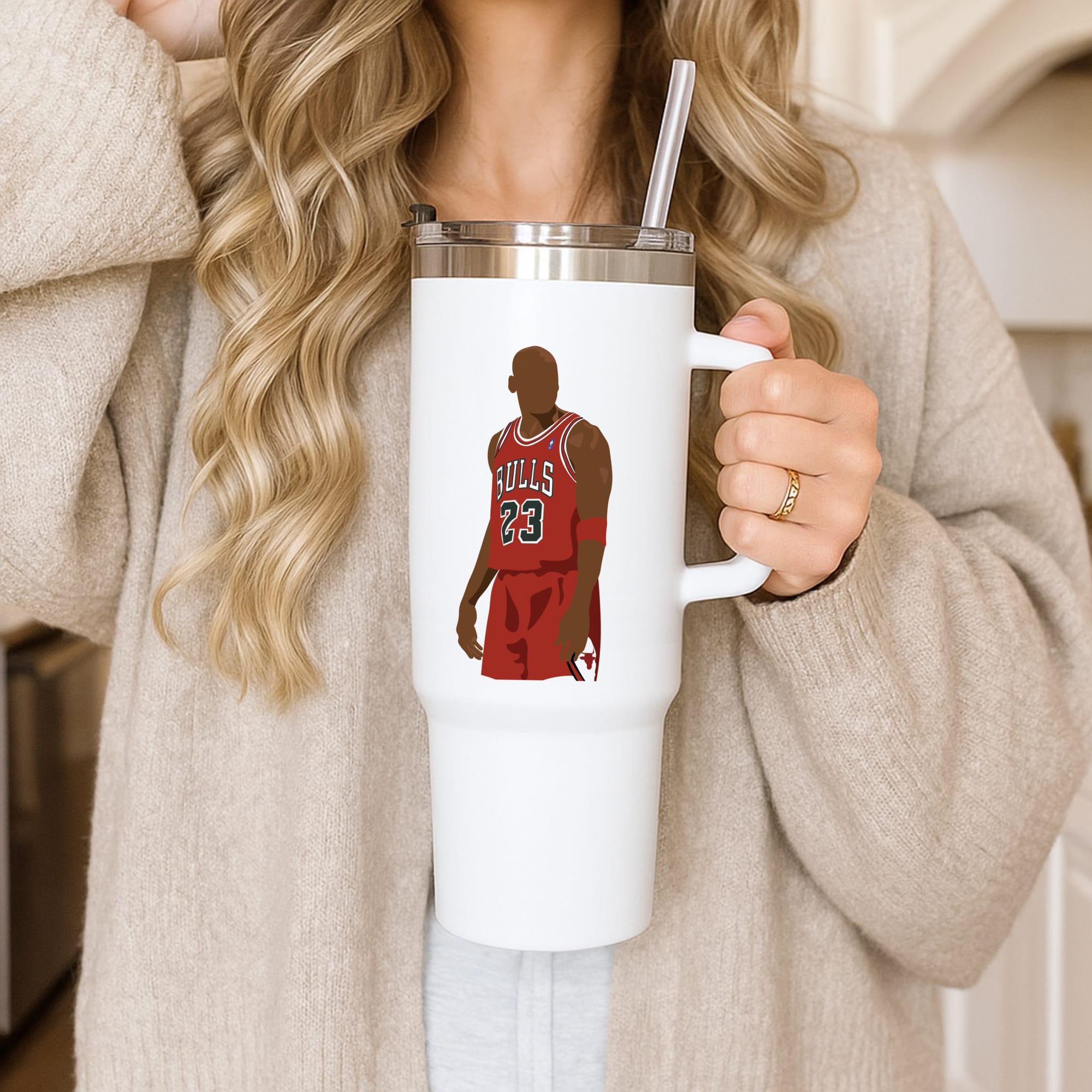 Jordan - Basketball Tumbler