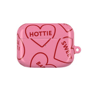 Quote Love Hearts Pattern AirPods Case 5