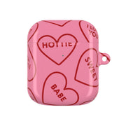 Quote Love Hearts Pattern AirPods Case 2