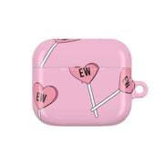 Ew Love Heart Lolipops Pattern AirPods Case 3
